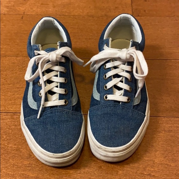 madewell denim vans